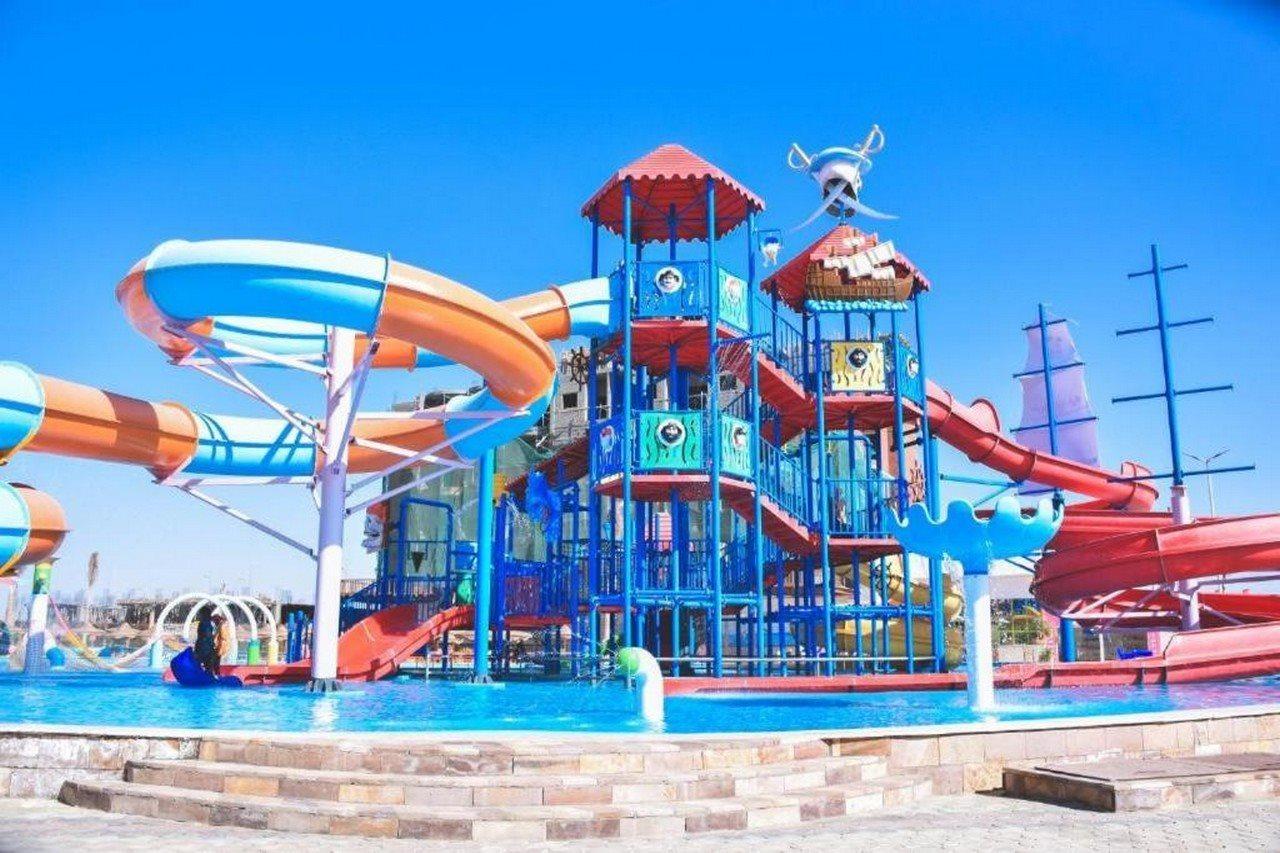 Marina Aqua Park Hotel Assuão Exterior foto